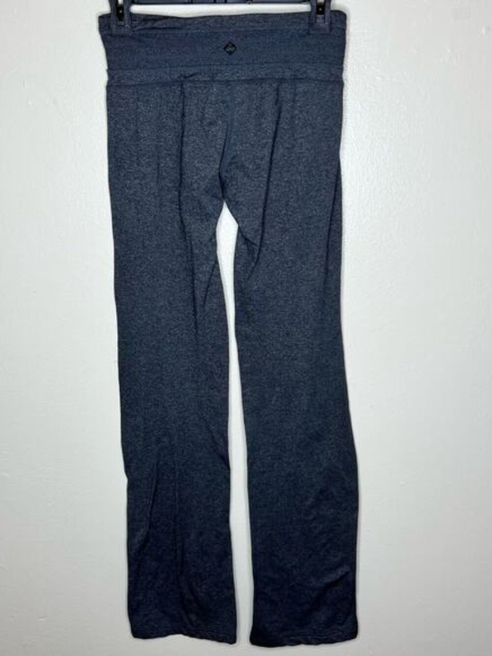 Prana Olympia Pants XS Tall Long Heather Gray Yoga Mid Rise Athletic Fitness Gym